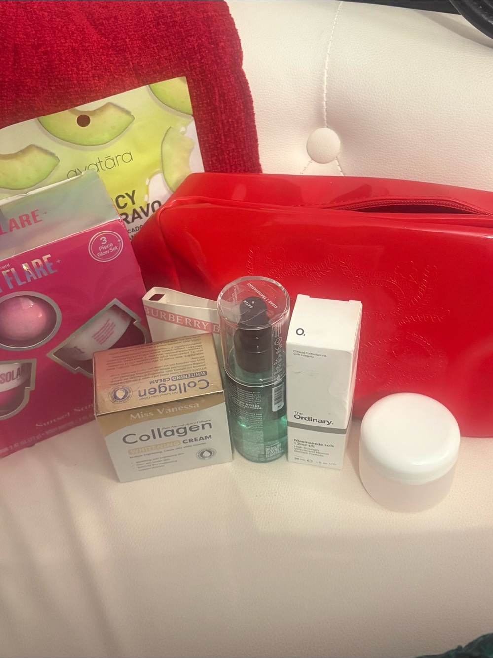 Christian Lacroix ROUGE Red Cosmetic Pouch -GWP NWOT